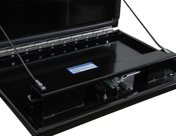 Buyers Products 24-in x 18-in x 18-in Black Pro Series Smooth Aluminum Underbody Truck Box - 1706960