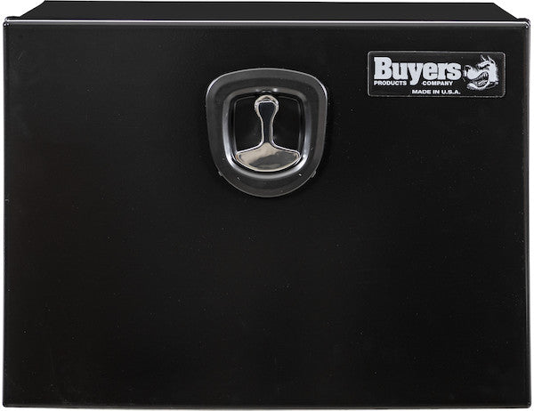 Buyers Products 24-in x 18-in x 18-in Black Pro Series Smooth Aluminum Underbody Truck Box - 1706960