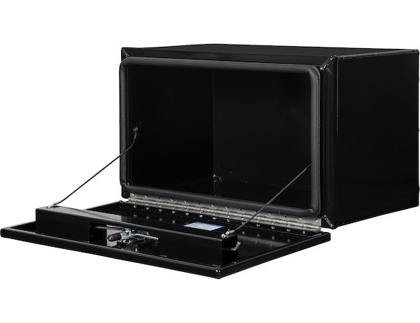Buyers Products 30-in x 18-in x 18-in Black Pro Series Smooth Aluminum Underbody Truck Box - 1706963