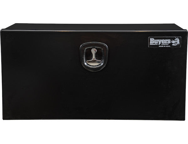 Buyers Products 36-in x 18-in x 18-in Black Pro Series Smooth Aluminum Underbody Truck Box - 1706965