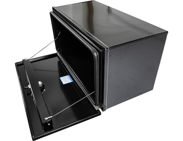 Buyers Products 36-in x 18-in x 18-in Black Pro Series Smooth Aluminum Underbody Truck Box - 1706965