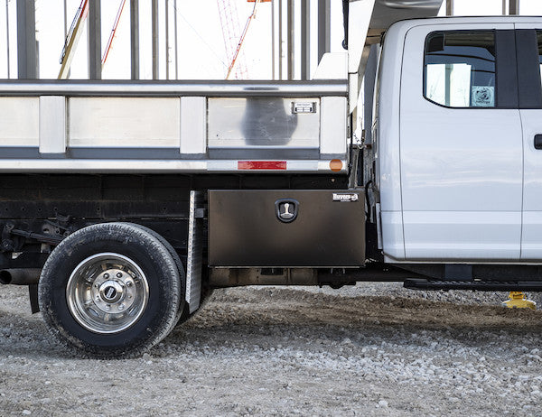 Buyers Products 36-in x 18-in x 18-in Black Pro Series Smooth Aluminum Underbody Truck Box - 1706965