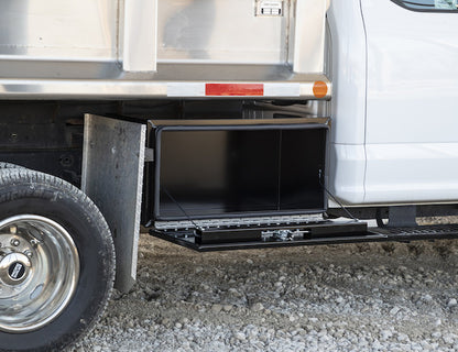 Buyers Products 36-in x 18-in x 18-in Black Pro Series Smooth Aluminum Underbody Truck Box - 1706965