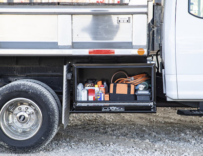 Buyers Products 36-in x 18-in x 18-in Black Pro Series Smooth Aluminum Underbody Truck Box - 1706965