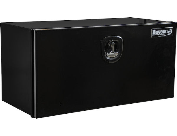 Buyers Products 36-in x 18-in x 18-in Black Pro Series Smooth Aluminum Underbody Truck Box - 1706965
