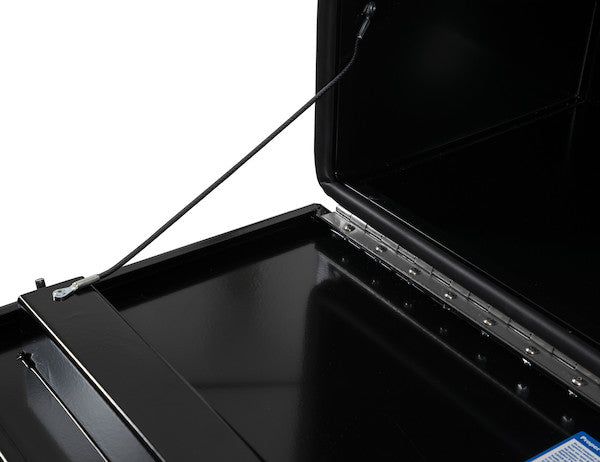 Buyers Products 36-in x 18-in x 18-in Black Pro Series Smooth Aluminum Underbody Truck Box - 1706965
