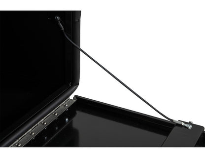 Buyers Products 48-in x 18-in x 18-in Black Pro Series Smooth Aluminum Underbody Truck Box - 1706970