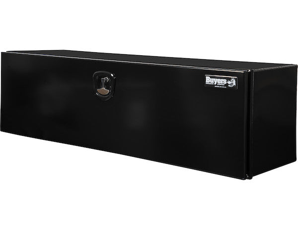 Buyers Products 18x18x60-in Black Pro Series Smooth Aluminum Underbody Truck Box - 1706975