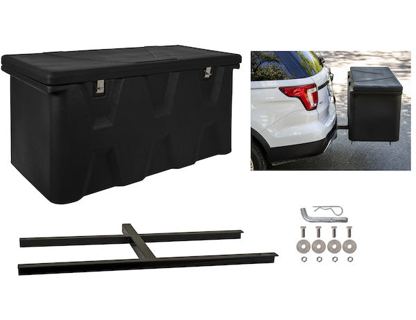 Buyers Products Hitch-mounted Poly Cargo Carrier - 1707020