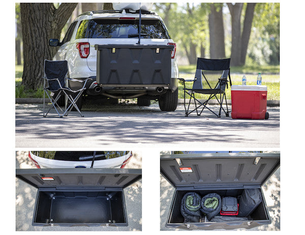 Buyers Products Hitch-mounted Poly Cargo Carrier - 1707020