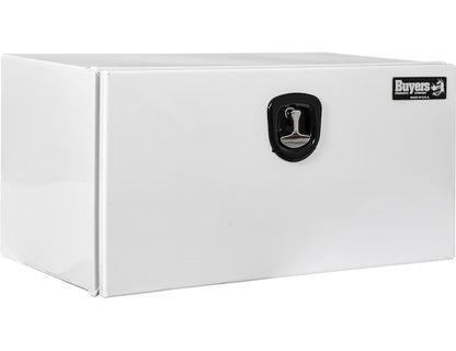 Buyers Products 36-in x 18-in x 18-in White Pro Series Smooth Aluminum Underbody Truck Box - 1707965