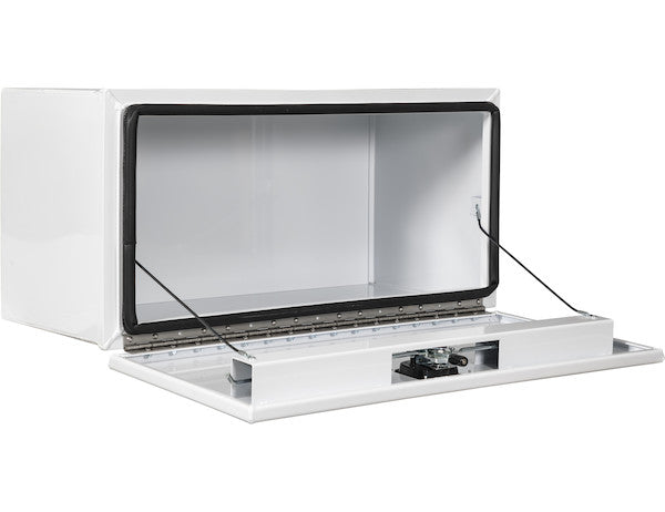 Buyers Products 36-in x 18-in x 18-in White Pro Series Smooth Aluminum Underbody Truck Box - 1707965