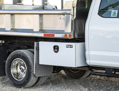 Buyers Products 36-in x 18-in x 18-in White Pro Series Smooth Aluminum Underbody Truck Box - 1707965