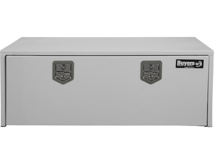 Buyers Products 48-in x 18-in x 24-in White Steel Underbody Truck Box - 1708410