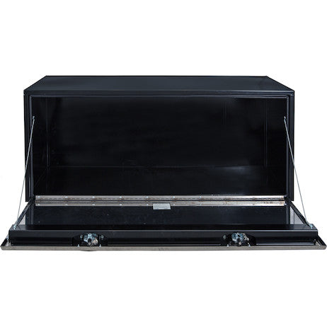 Buyers Products 18x24x48-in Black Steel Truck Box with Stainless Steel Door - 1708710