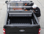 Buyers Products 71-in x 18-in x 20-in Diamond Tread Aluminum Crossover Truck Box - 1709410