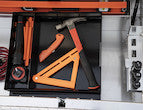 Buyers Products 63-in x 13-in x 20-in Diamond Tread Aluminum Crossover Truck Tool Box - 1709430