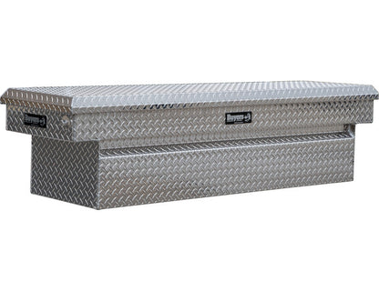 Buyers Products 71-in x 18-in x 27-in Diamond Tread Aluminum Crossover Truck Box - 1709420
