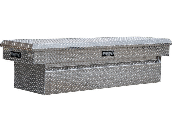 Buyers Products 71-in x 23-in x 20-in Diamond Tread Aluminum Crossover Truck Box - 1709415