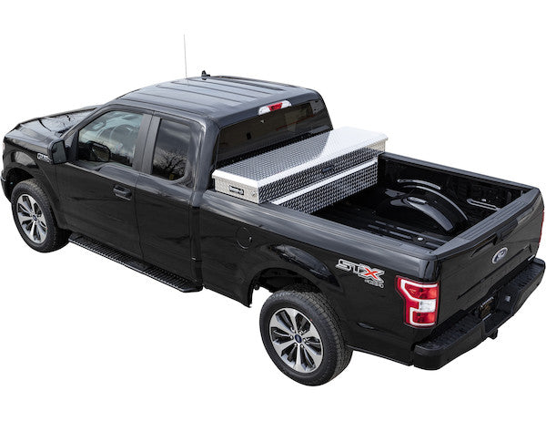 Buyers Products 71-in x 18-in x 20-in Diamond Tread Aluminum Crossover Truck Box - 1709410