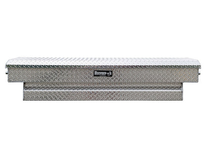 Buyers Products 63-in x 13-in x 20-in Diamond Tread Aluminum Crossover Truck Tool Box - 1709430