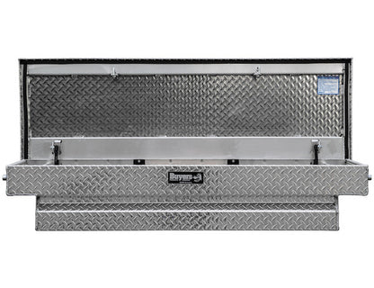 Buyers Products 63-in x 13-in x 20-in Diamond Tread Aluminum Crossover Truck Tool Box - 1709430