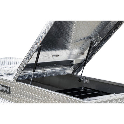 Buyers Products 71-in x 23-in x 27-in Diamond Tread Aluminum Gull Wing Truck Box - 1710423