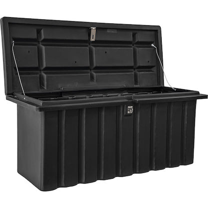 Buyers Products 22.5x19.5/18.75x51/47-in Black Poly Multipurpose Chest - 1712250