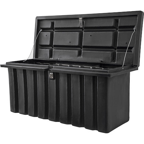 Buyers Products 22.5x19.5/18.75x51/47-in Black Poly Multipurpose Chest - 1712250