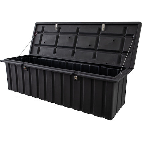 Buyers Products 77-in x 23-in x 25-in Black Poly Multipurpose Chest - 1712260