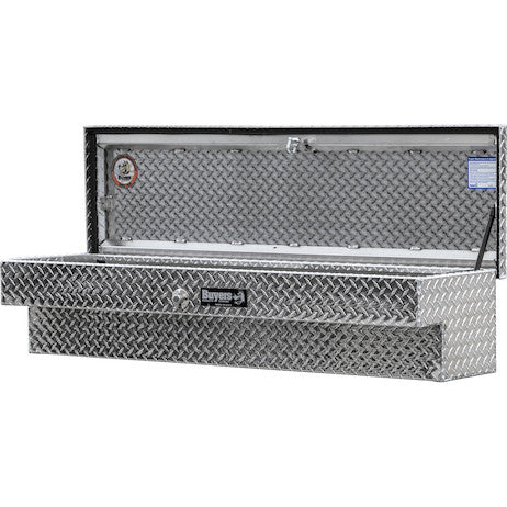 Buyers Products 47-in x 13-in x 16-in Diamond Tread Aluminum Lo-Sider Truck Box - 1713015