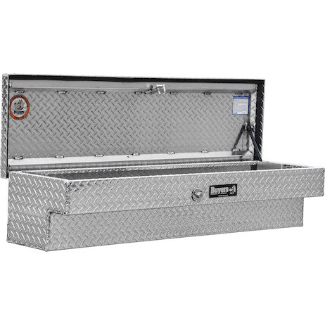 Buyers Products 70-in x 13-in x 16-in Diamond Tread Aluminum Lo-Sider Truck Box - 1713030