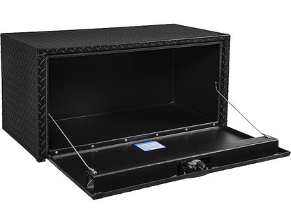 Buyers Products 36-in x 18-in x 18-in Textured Matte Black Diamond Tread Aluminum Underbody Truck Box - 1715105