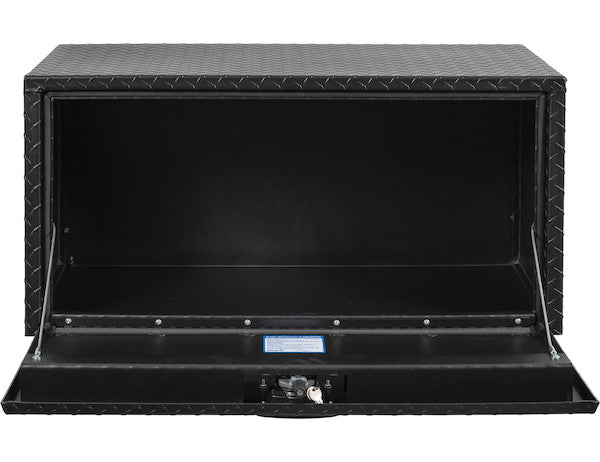 Buyers Products 36-in x 18-in x 18-in Textured Matte Black Diamond Tread Aluminum Underbody Truck Box - 1715105