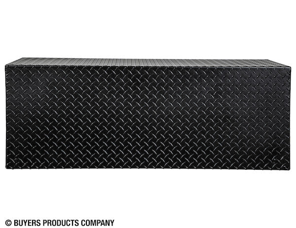 Buyers Products 48-in x 18-in x 18-in Textured Matte Black Diamond Tread Aluminum Underbody Truck Box - 1715110