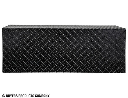 Buyers Products 48-in x 18-in x 18-in Textured Matte Black Diamond Tread Aluminum Underbody Truck Box - 1715110