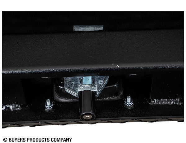 Buyers Products 48-in x 18-in x 18-in Textured Matte Black Diamond Tread Aluminum Underbody Truck Box - 1715110