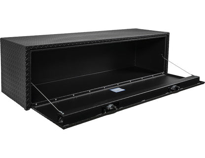 Buyers Products 60-in x 18-in x 18-in Textured Matte Black Diamond Tread Aluminum Underbody Truck Box - 1715115