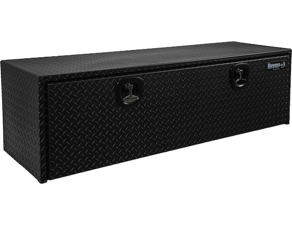 Buyers Products 60-in x 18-in x 18-in Textured Matte Black Diamond Tread Aluminum Underbody Truck Box - 1715115