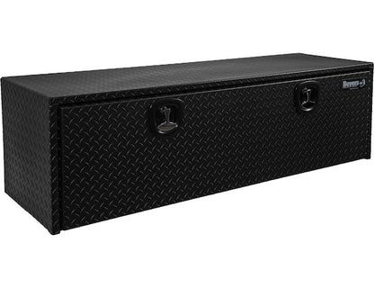 Buyers Products 60-in x 18-in x 18-in Textured Matte Black Diamond Tread Aluminum Underbody Truck Box - 1715115