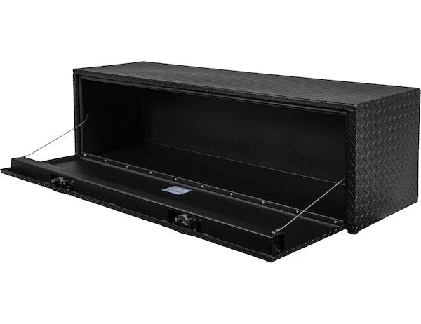 Buyers Products 60-in x 18-in x 18-in Textured Matte Black Diamond Tread Aluminum Underbody Truck Box - 1715115