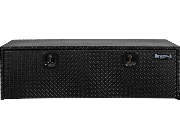 Buyers Products 60-in x 18-in x 18-in Textured Matte Black Diamond Tread Aluminum Underbody Truck Box - 1715115