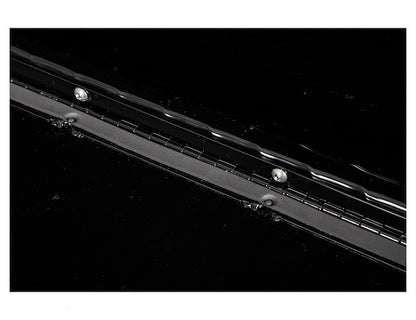 Buyers Products 96-in x 16-in x 13-in Gloss Black Diamond Tread Aluminum Topsider Truck Box - 1721561
