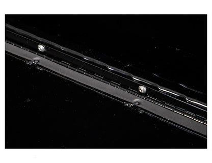 Buyers Products 96-in x 18-in x 16-in Gloss Black Diamond Tread Aluminum Topsider Truck Box - 1721568