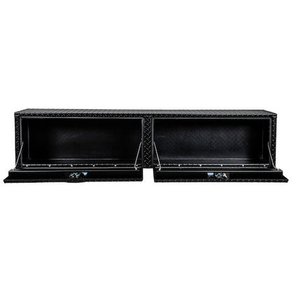 Buyers Products 18x16x72 Textured Matte Black Diamond Tread Aluminum Topsider Truck Box - 1722563