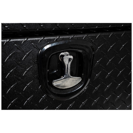 Buyers Products 18x16x72 Textured Matte Black Diamond Tread Aluminum Topsider Truck Box - 1722563