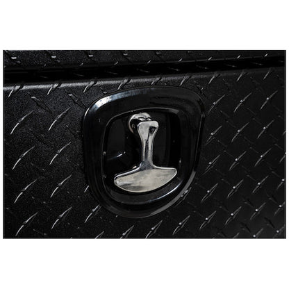 Buyers Products 18x16x72 Textured Matte Black Diamond Tread Aluminum Topsider Truck Box - 1722563