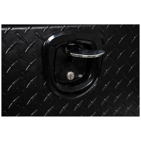 Buyers Products 18x16x72 Textured Matte Black Diamond Tread Aluminum Topsider Truck Box - 1722563