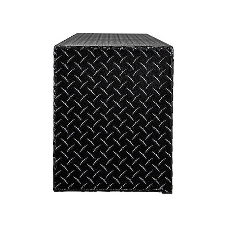 Buyers Products 18x16x72 Textured Matte Black Diamond Tread Aluminum Topsider Truck Box - 1722563
