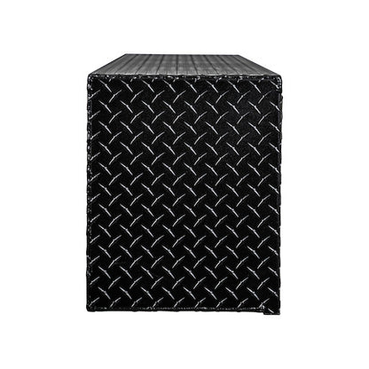 Buyers Products 18x16x72 Textured Matte Black Diamond Tread Aluminum Topsider Truck Box - 1722563